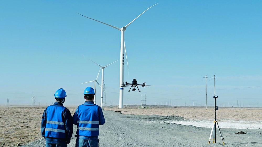 無人機巡檢新方式助力智能風電場應(yīng)用(圖1) 無人機巡檢新方式助力智能風電場應(yīng)用(圖1)