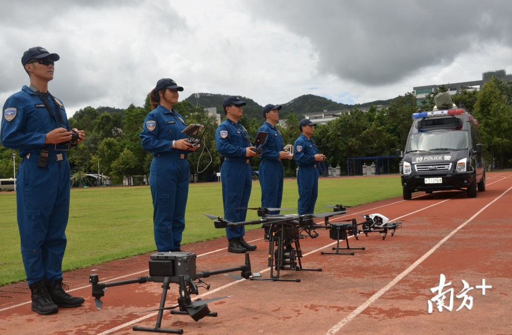 中山特警無人機首次參加全國比武，“飛”出佳(圖1)